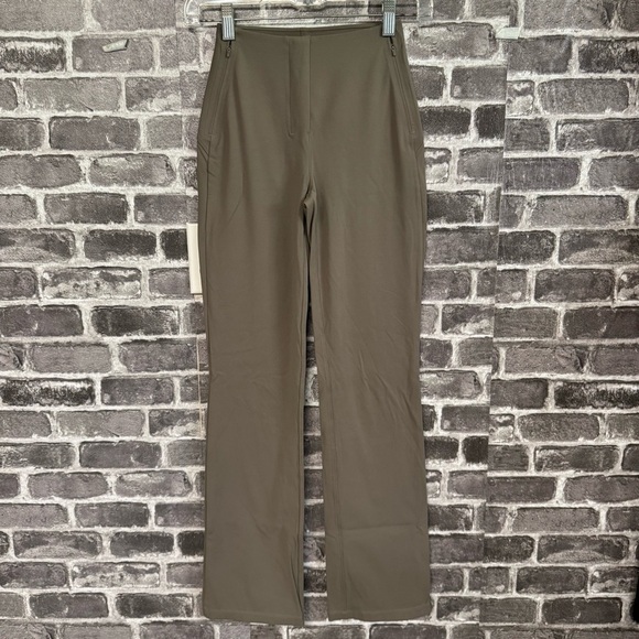 Lululemon Smooth Fit Pull On High Rise Pant light brown - Picture 1 of 10